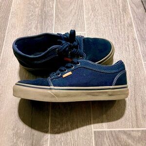 Vans Unisex Authentic Canvas Sneakers in Navy Size 6.5